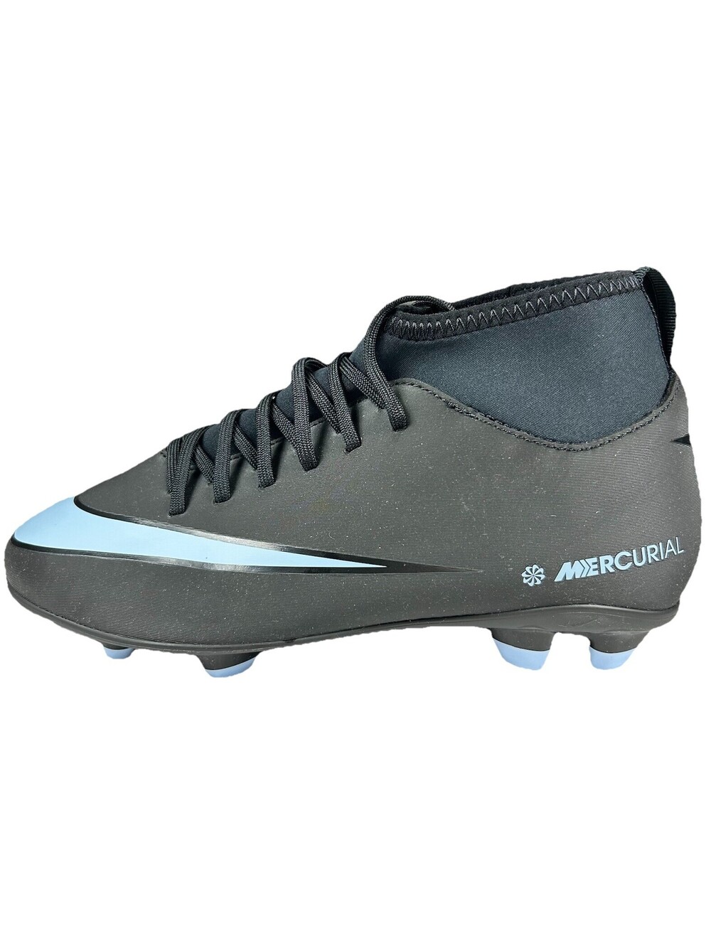 Nike Zoom Superfly 10 Club MG FG Soccer Cleats Youth Size 5.5Y Black Blue New